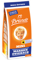 Brandt Mini Markenzwieback Klassik 100 g Packung